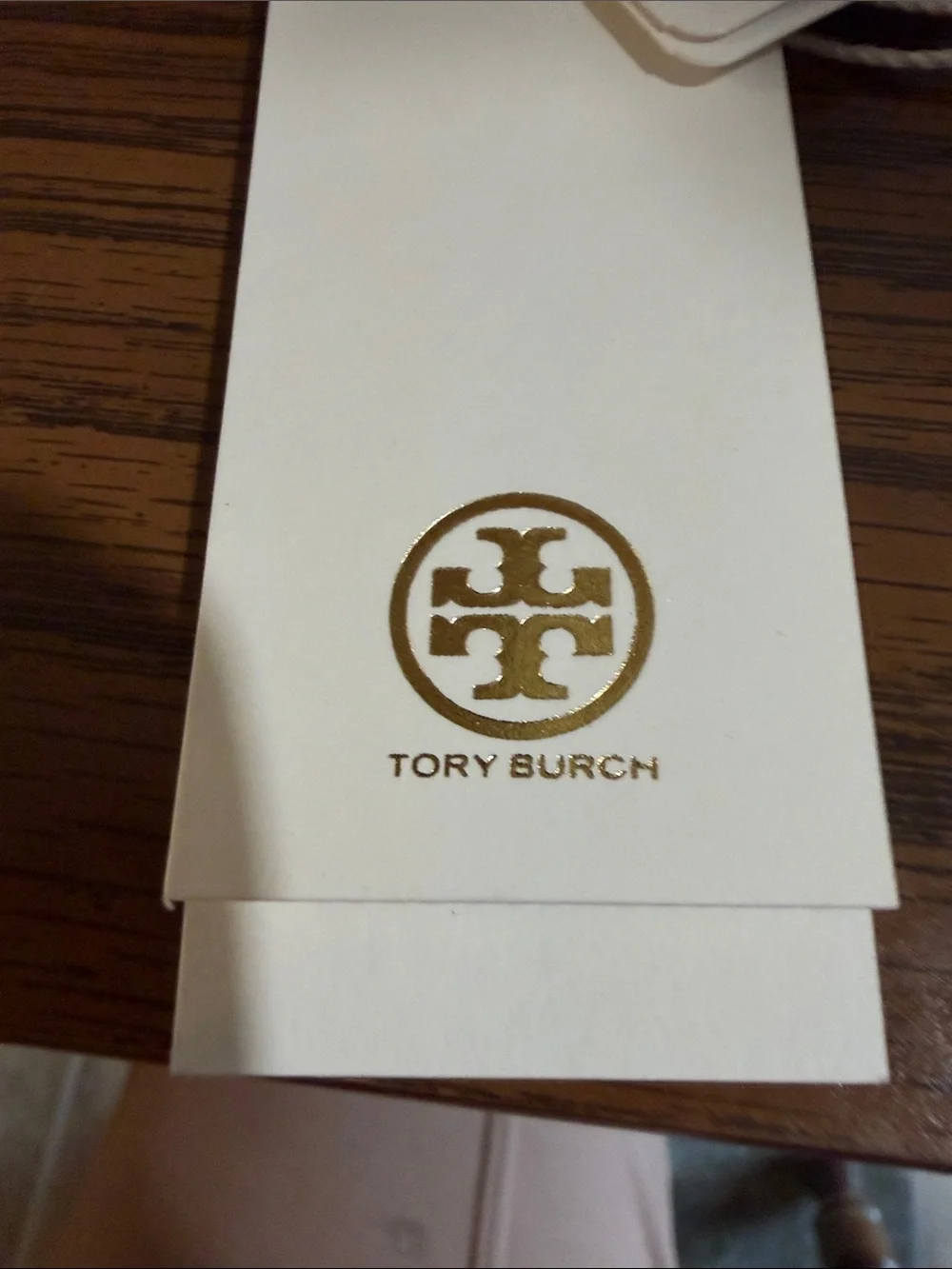 Tory Burch Pink and Navy Patterned Stripe Gemini Tote NWT